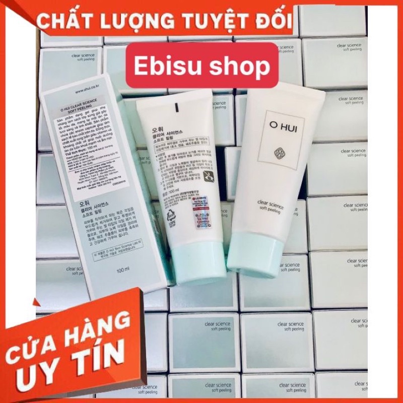 Tẩy da chết ohui Clear science 100ml (hàng công ty)