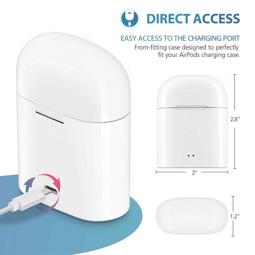 Tai nghe bluetooth không dây I7S Tws có hộp sạc chất lượng | BigBuy360 - bigbuy360.vn