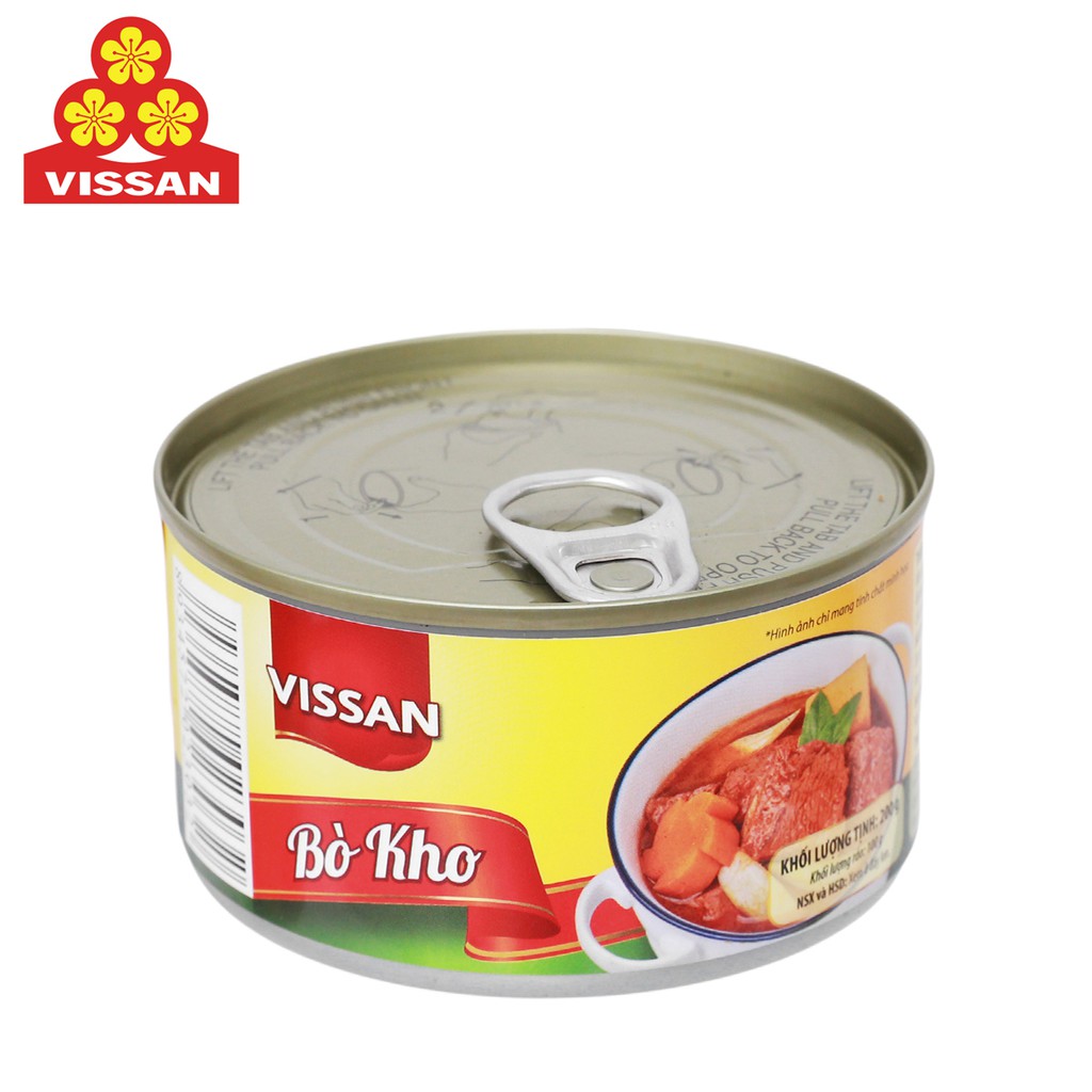 BÒ KHO VIETNAMESE BEEF STEW VISSAN 200 GRAM