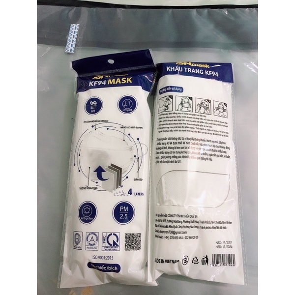 Set 50c khẩu trang KF94
