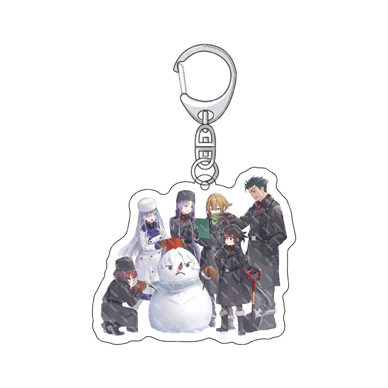 86 Móc Khóa Acrylic Anime Vladeleina Miliize Chaiin Hai Mặt Quà Tặng DG