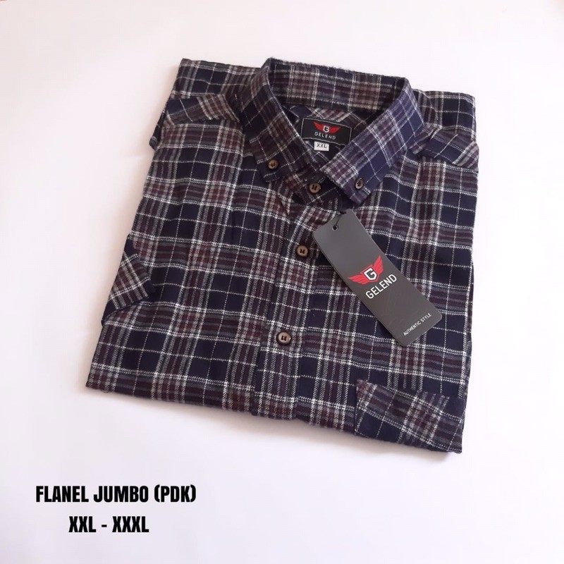 Áo Sơ Mi Nữ Vải Flannel Dáng Ngắn Size Xxl-Xxxl