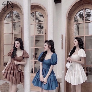 Đầm Babydoll Cúp Ngực Dáng Xoè, Đầm Mai Hương Bùi Hàng Chuẩn