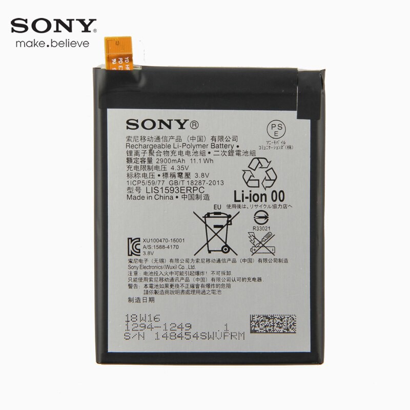 Pin điện thoại SONY XPERIA Z5 E6603 E6653 E6633 E6683 2900mAh Chính Hãng Cam kết hỗ trợ khách hãng 24/24/7