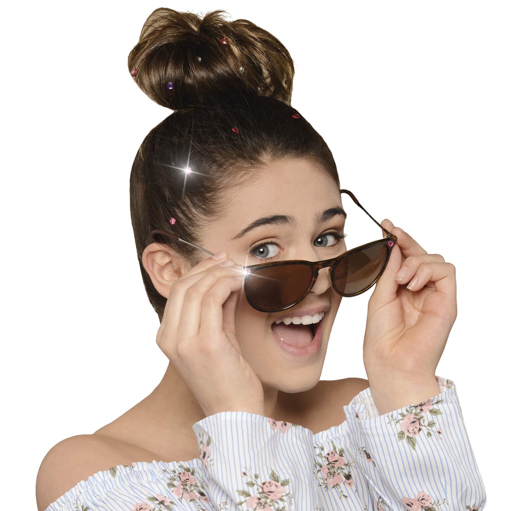 Set hạt 180 phụ kiện trang trí tóc chuyên nghiệp vui nhộn dành cho bé gái Blinger