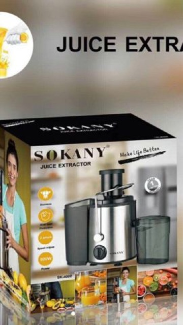 Máy Ép Hoa Quả Sokany SK4000