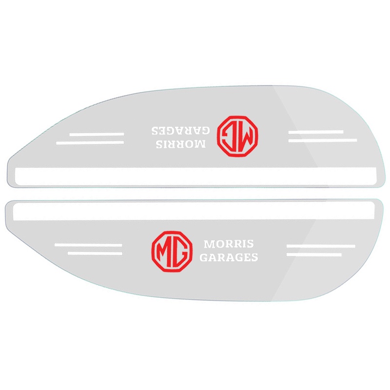 Set 2 miếng dán phản quang trang trí gương chiếu hậu xe hơi MG MG3 MG5 ZS GS HS