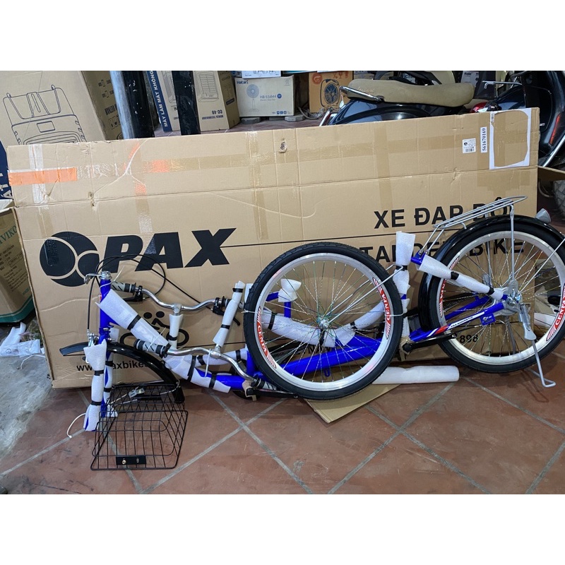 Xe đạp đôi PAX 1 SPORT Trọng lượng sử dụng: 2 người lớn &lt;300kg - Thông số: DxC: 2300 x 650-850 (cm)