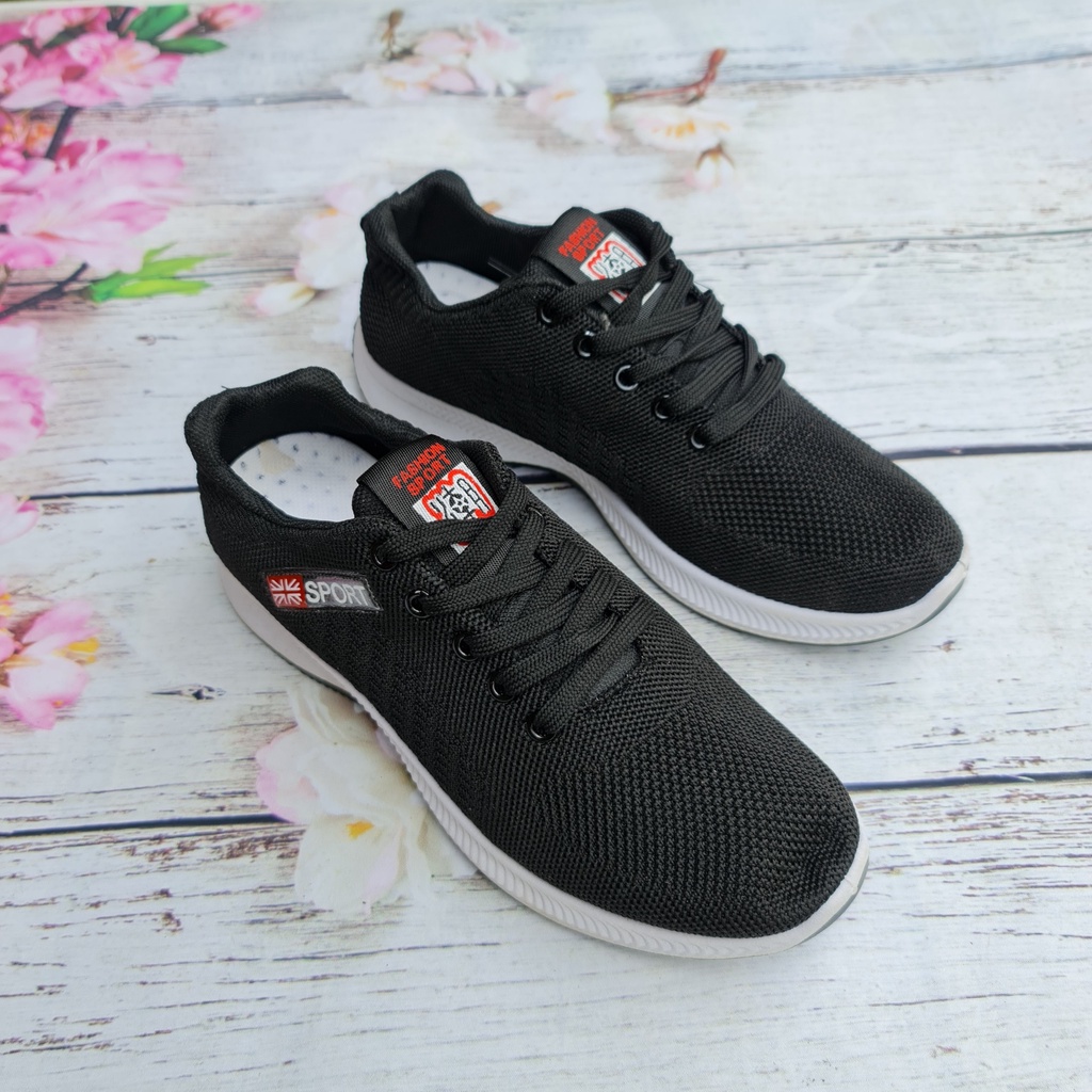 Giày sneaker thể thao nam đế cao, thoáng hơi, mang êm H82