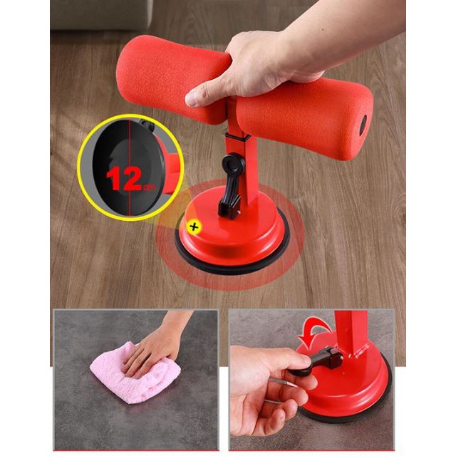 Dụng cụ tập cơ bụng đa năng có đế hút chân không