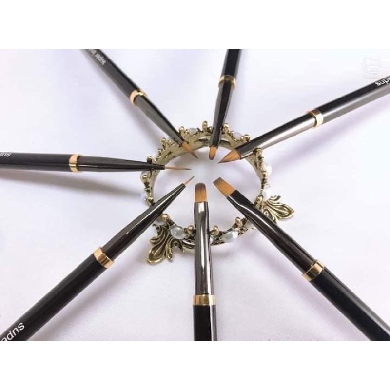 Bộ cọ 10 cây chuyên dụng nghề nail