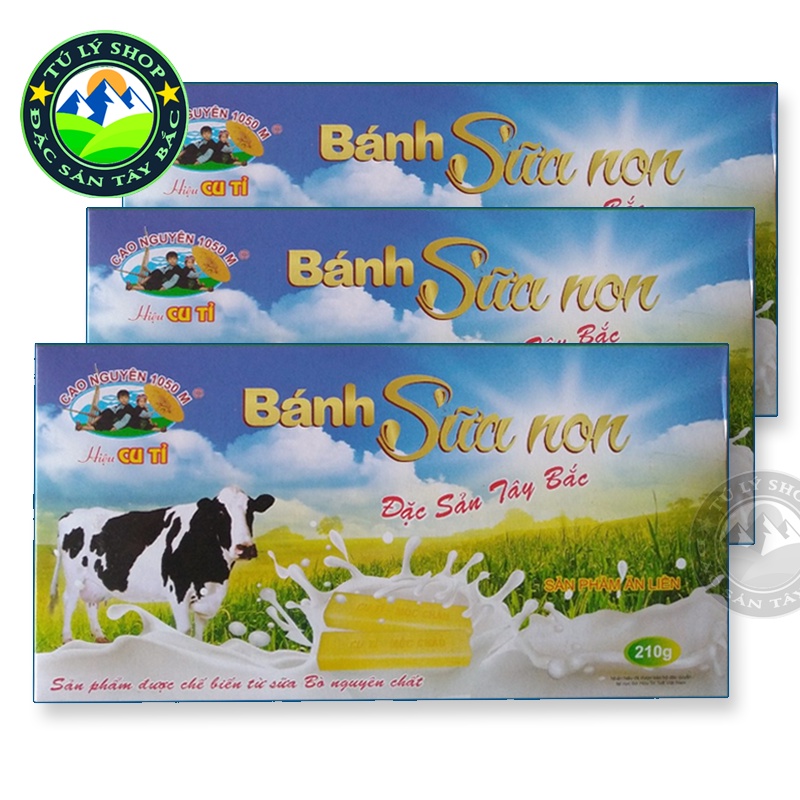 Bánh sữa non Mộc Châu 210g