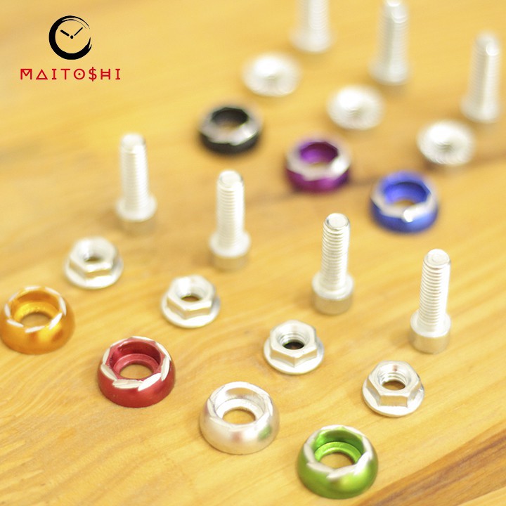 Bộ 10 ốc Proti nhiều màu xe máy - Đồ chơi xe - Độ xeBảo Hành Đổi Mới