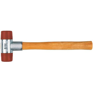 Búa nhựa cán gỗ 40mm wera 05000525001 - nhập chính hãng đức