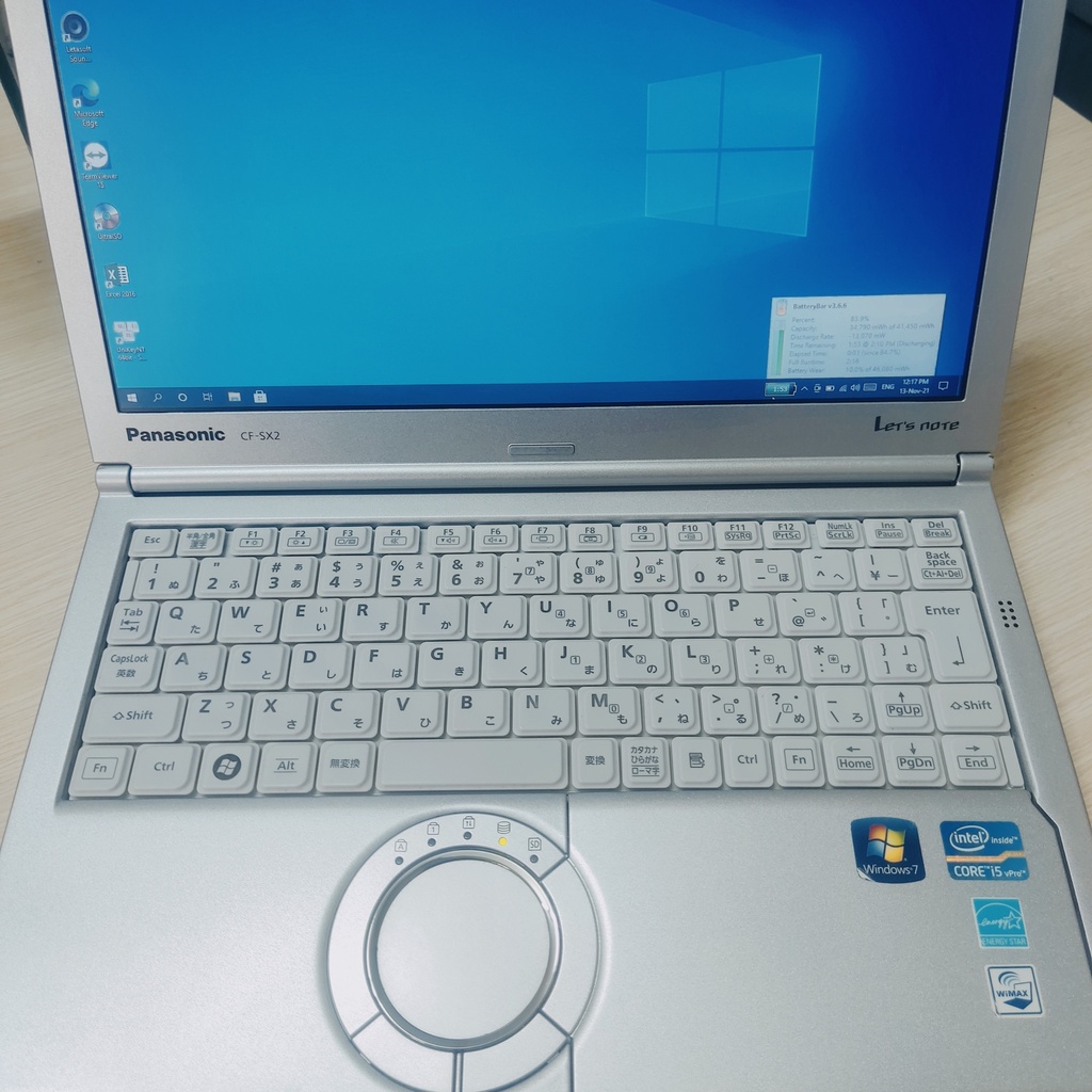 Laptop nhỏ gọn nhẹ siêu bền bỉ 12 inch Panasonic CF-SX2/SX3/SX4 Intel Core i5 8GB RAM 128GB SSD - Likenew 98%
