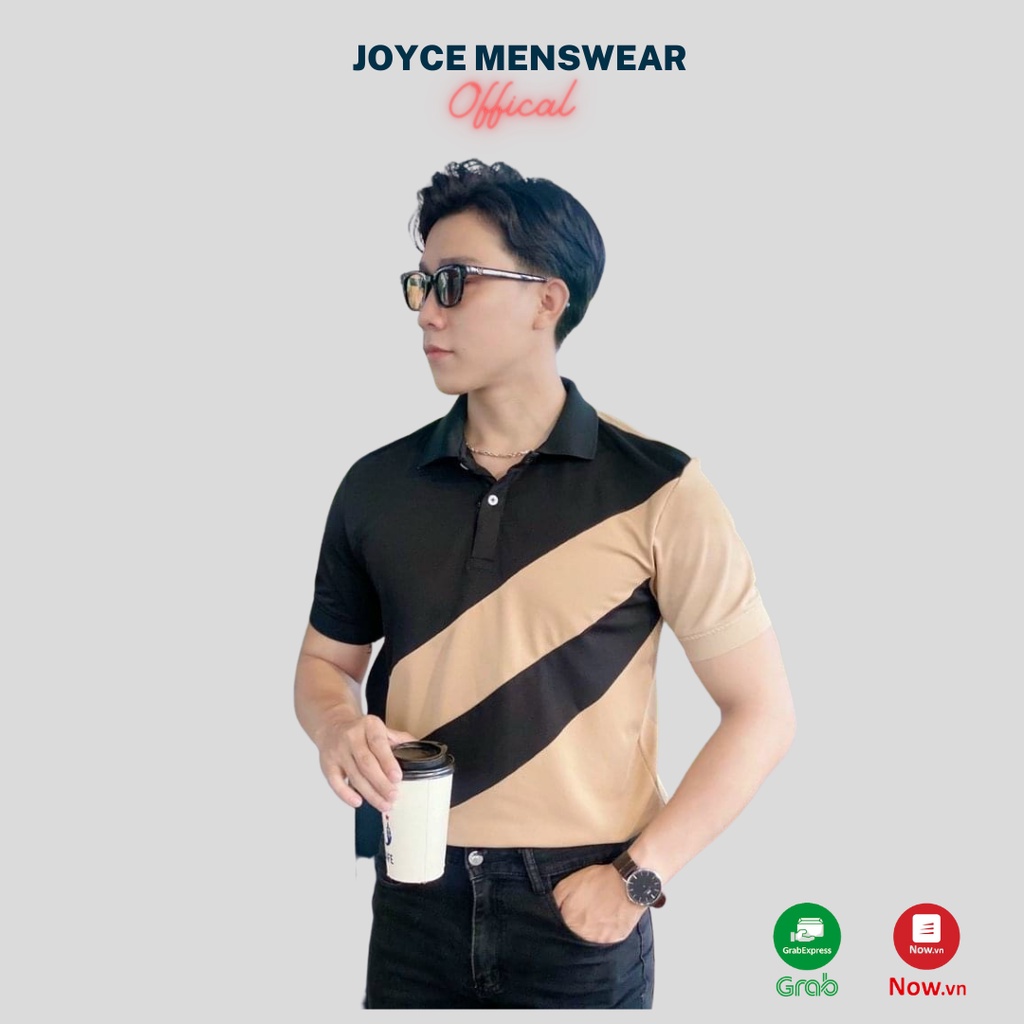 Áo Polo Nam Sọc Chéo Tinh Tế, Lịch Lãm Chuẩn Form Chất Đẹp