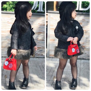 Áo dạ dáng dài BG