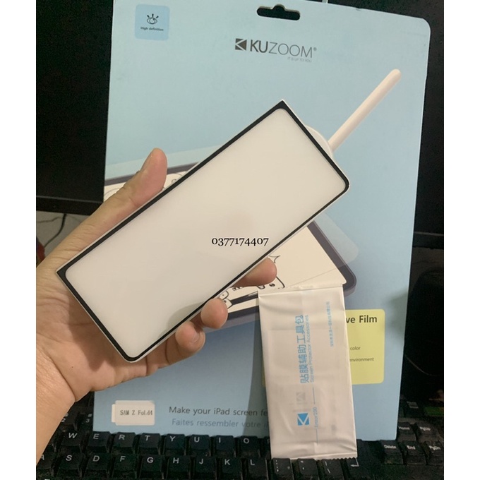 Bộ 3 Miếng dán Kuzoom cho Samsung Z FOLD 4 5G Bảo vệ máy toàn diện