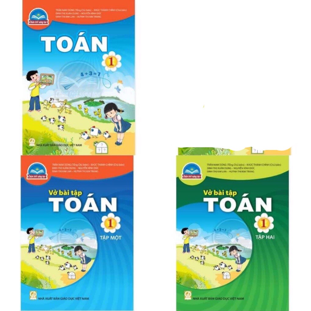 Vở toán lớp 1 chân trời