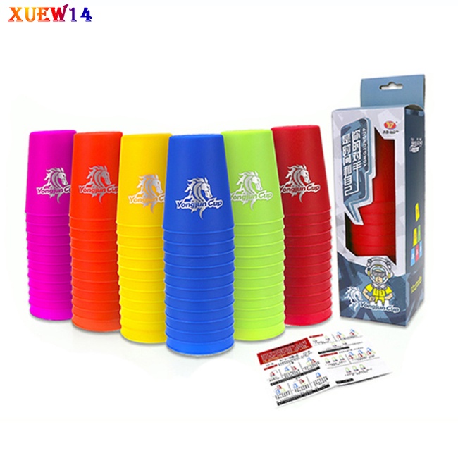 Set 12 Cốc Chơi Thể Thao Tốc Độ Cao Dành Cho Trẻ Em