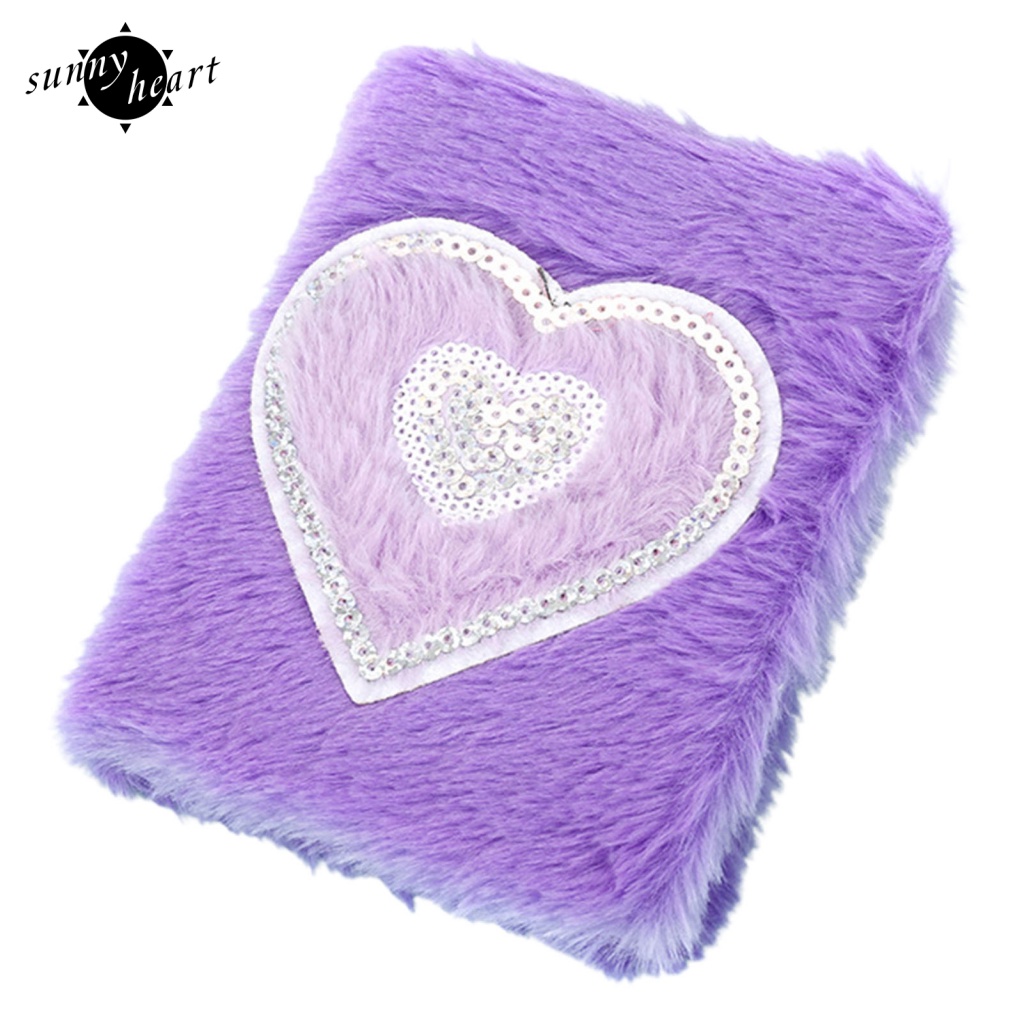 Sunnyheart Sổ Tay Ghi Chú Nhật Ký Lập Kế Hoạch Hàng Tuần Bằng Lông Nhung Lâu Trôi Không Có Mực