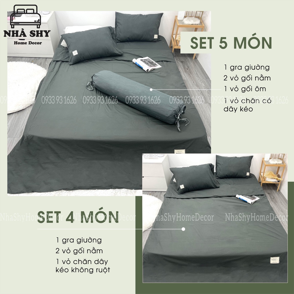 BỘ COTTON TICI ĐŨI CAO CẤP - HÀNG DÀY - NHIỀU MÀU - KHÁCH NHỚ IBOX KÍCH THƯỚC NỆM