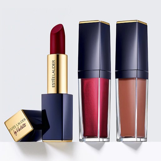 Son lì Estee Lauder by Violette (Phiên Bản Giới Hạn) Màu 111 - 314 - 442 Chính Hãng [Bill Mỹ]