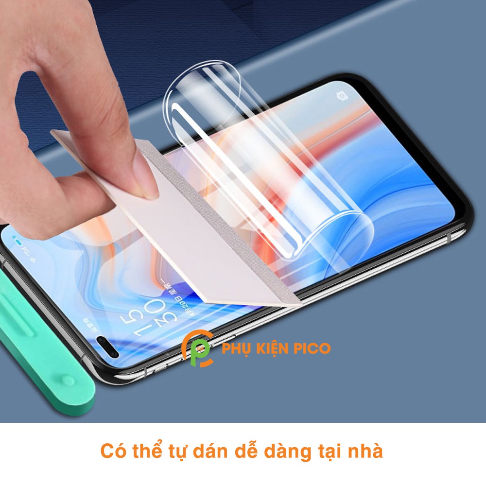 Dán màn hình Reno 4 full màn dẻo trong suốt PPF tự phục hồi vết xước - Dán dẻo Oppo Reno 4
