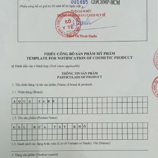 GEL RỬA TAY KHÔ