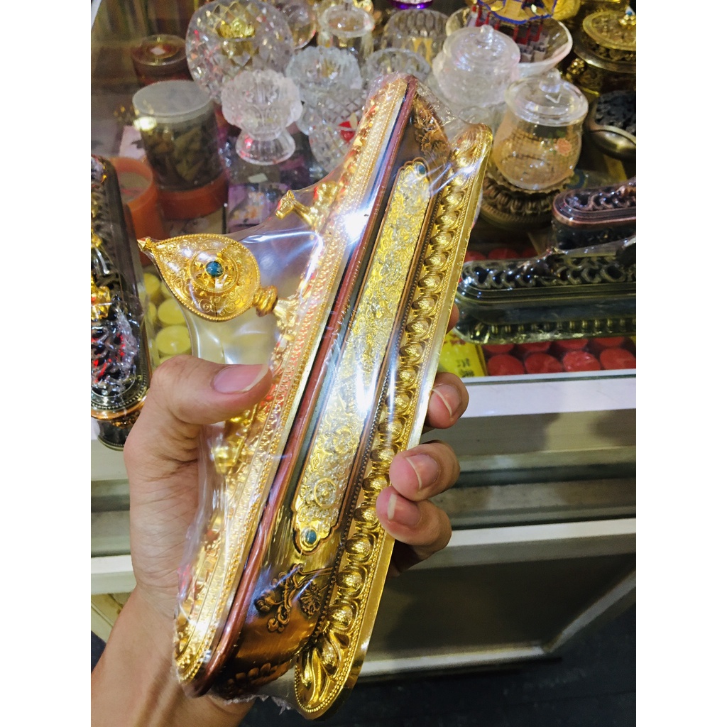 Lư Hương 25cm Nai Vàng đồng  -  Nhơn Phát