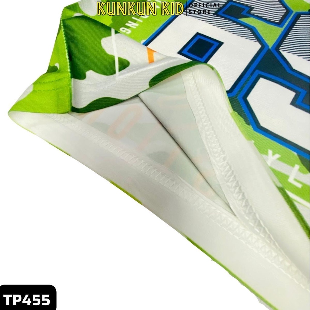 Đồ bộ bé trai thun lạnh thoáng mát co giãn 4 chiều in 3d cộc tay hình lính brooklyn Kunkun Kid TP455 size đại 10-40kg
