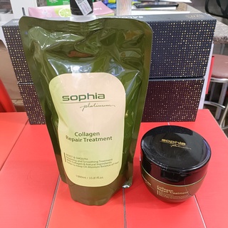 Kem hấp dầu phục hồi tóc collagen sophia hàn quốc