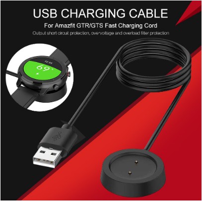 Cáp sạc thay thế dành cho Xiaomi Amazfit GTS