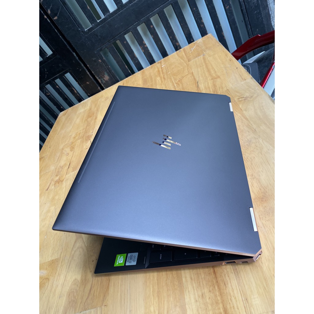 Laptop Hp Spectre 15 X360 Gem Cut, i7 – 10510u, 16G, 512G, MX250, 15,6in, 4K, touch, 99%, giá rẻ'