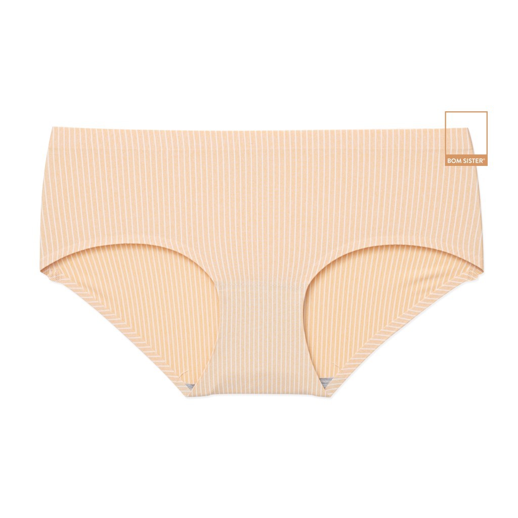 Quần lót su đúc ép viền hoạ tiết sọc BOM SISTER Q1225 | BigBuy360 - bigbuy360.vn