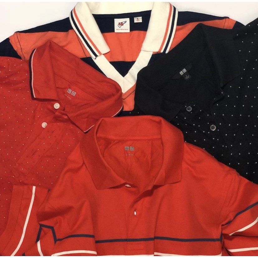Áo thun cổ polo secondhand – Áo polo nam , áo thun secondhand có cổ cotton cao cấp ngắn tay cực sang trọng