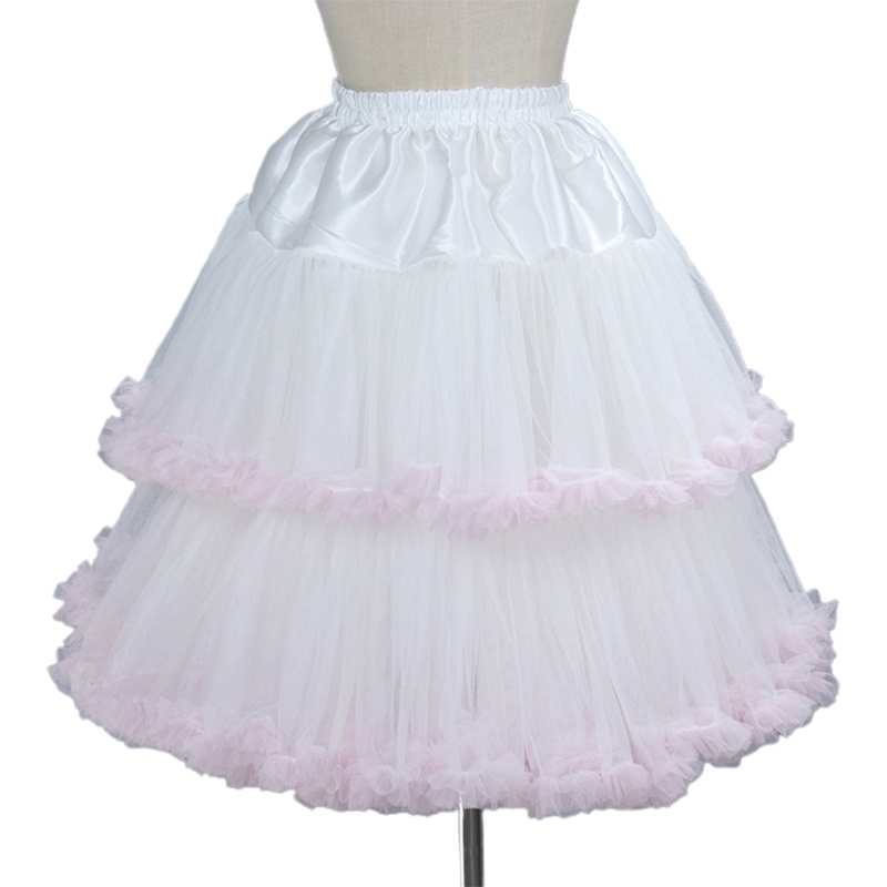 Chân Váy Ngắn Vải Voan Phong Cách Lolita Cổ Điển Cho Nữ