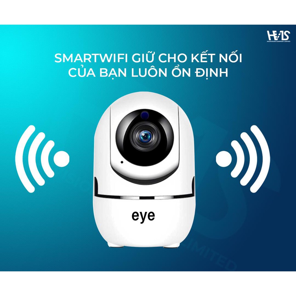 Camera WIFI EYE C3Y 1080P chống trộm - Phần mềm YCC365PLUS - Âm thanh 2 chiều