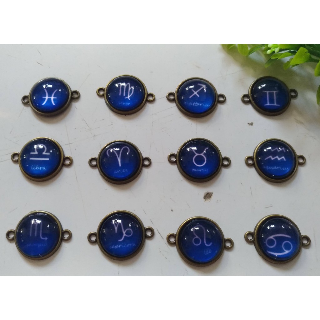 Mặt 12 cung hoàng đạo làm vòng tay