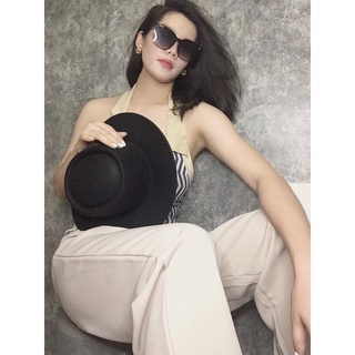 Quần ống rộng 2 cúc Digan Clothing {tặng kèm đai lưng mua 2 chiếc}