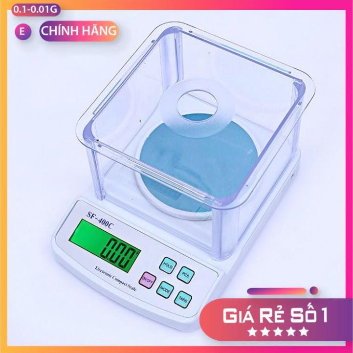 Cân tiểu ly để bàn 500g x 0.01g SF-400C, Hàng chính hãng, Đã Hiệu Chuẩn