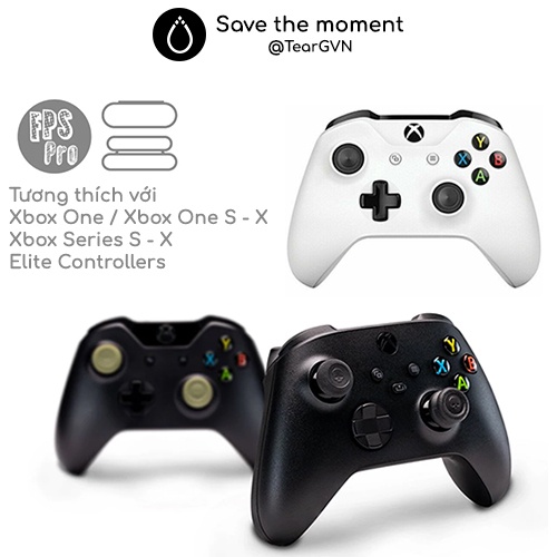 Bộ nút bọc Analog (Skull &amp; Co) cho tay cầm Xbox One / Xbox One S - X / Xbox Series S - X / Elite Controllers