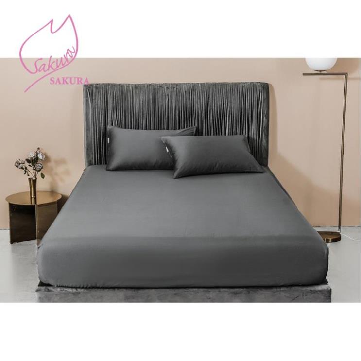 Sales Chính Hãng- Bộ Ga Gối Cotton Lụa Satin - Bộ Ga Giường và Gối Lụa Cao Cấp Nhập Khẩu