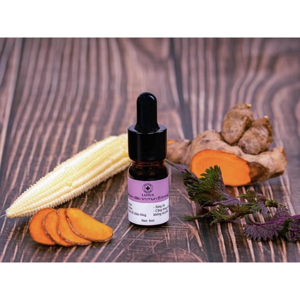 SERUM Lá nam siêu ngừa mụn - dưỡng da lành tính từ thiên nhiên 5 in 1