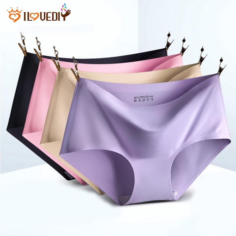 Quần lót nữ không đường may chất liệu thông thoáng