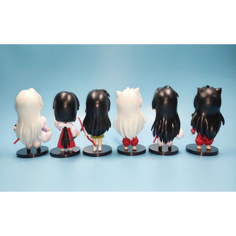 Mô Hình Inuyasha Khuyển Dạ Xoa, Cát Cánh, Sát Sinh Hoàn, Higurashi Kagome A Li Cực CUTE Cực Sắc Nét