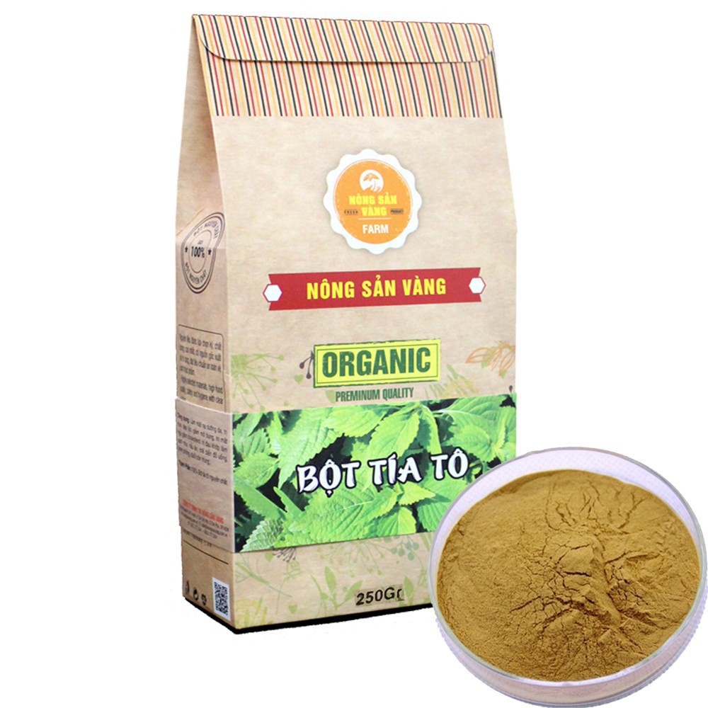Bột Tía Tô Nguyên Chất 250gr - Nông Sản Vàng