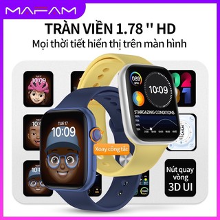 Đồng Hồ Thông Minh FK88 ( Seri6 ) Đổi Hình nền - Tràn viền - Nghe gọi 2 chiều -Thêm Ejmo cực kull