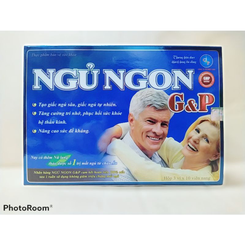 Ngủ ngon G&amp;P giúp tạo giấc ngủ sâu, giấc ngủ tự nhiên