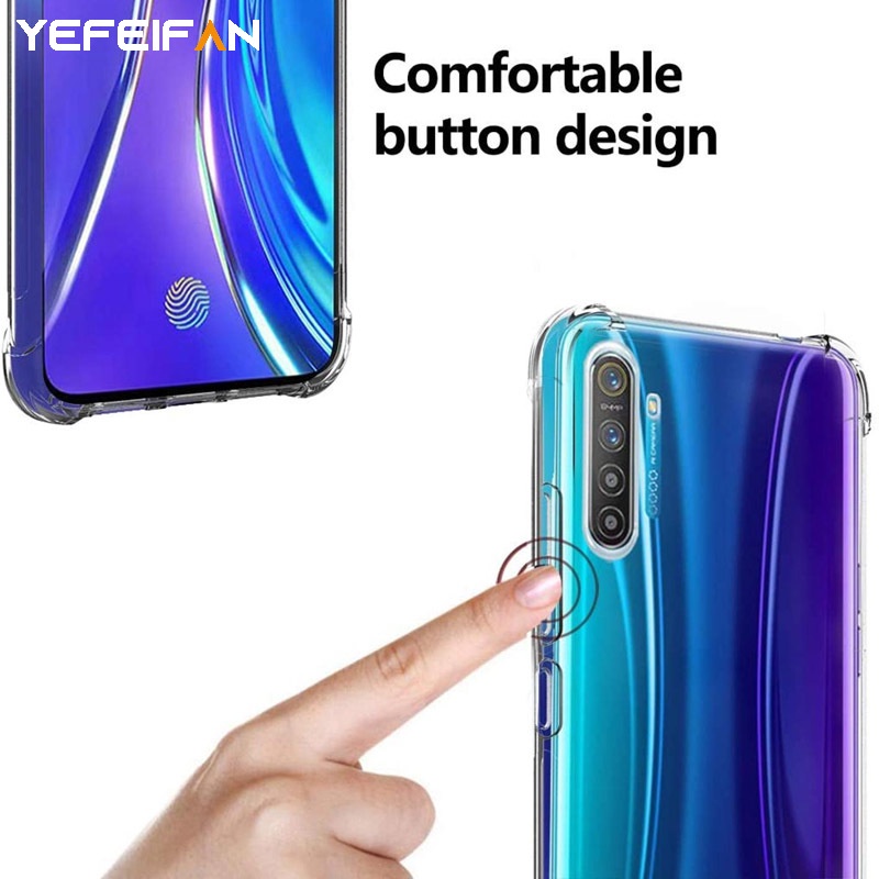 Ốp điện thoại silicone mềm chống sốc cho Realme C25Y 50A 50i GT 5G XT 8 7 5G Pro